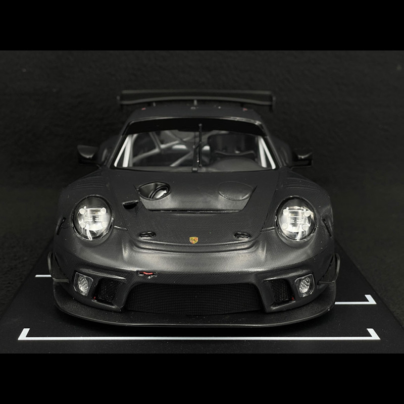 Porsche 911 GT3 R Type 991 Plain Body 2020 Matt Black 1/18 Ixo Models ...