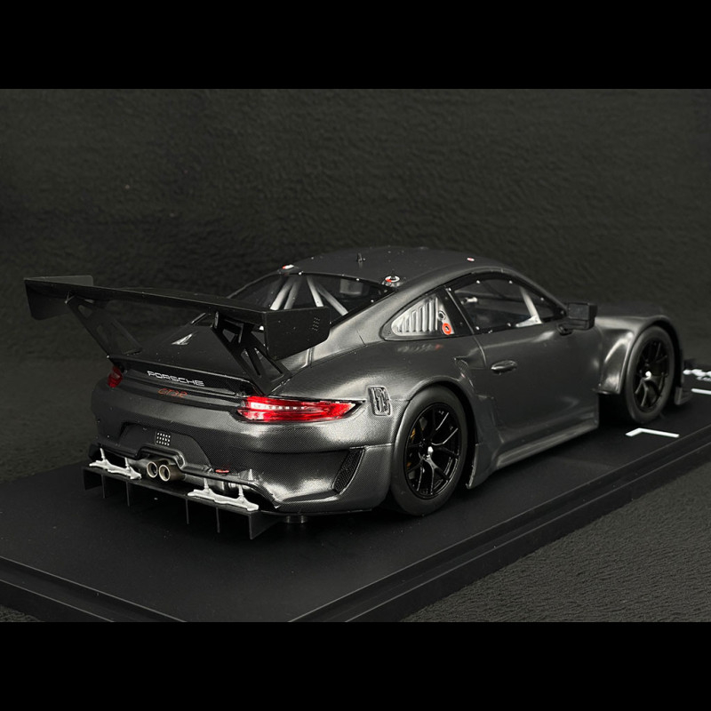 Porsche 911 GT3 R Type 991 Plain Body 2020 Matt Black 1/18 Ixo Models ...