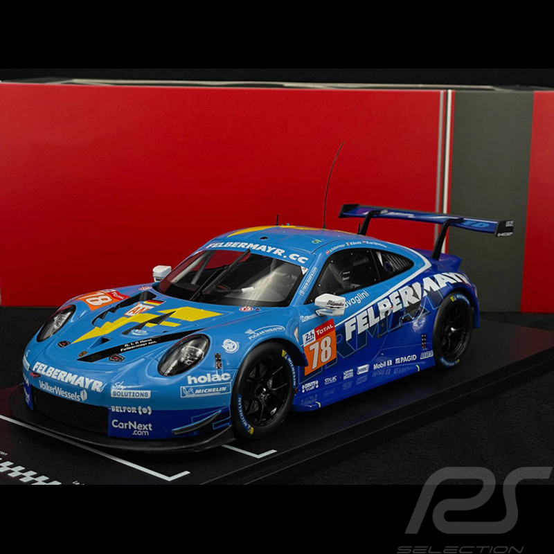 Porsche 911 RSR Type 991 n° 78 24h Le Mans 2020 1/18 Ixo Models LEGT18063