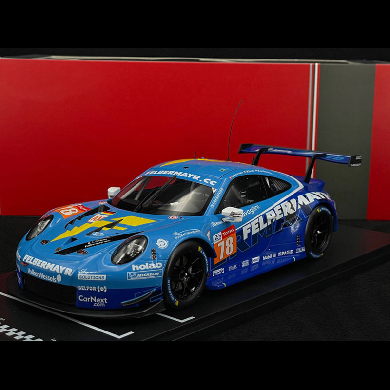 Automobilli - Miniaturas Colecionáveis - Miniatura Ixo - Porsche 911 RSR #57 Le Mans 2020 - 1/43