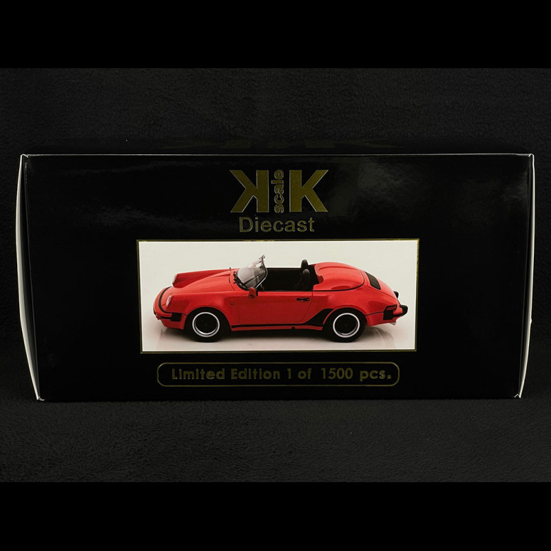 メール便不可 1/18 BY セール KK 911 レッド scale PORSCHE 1/18 Porsche 911 911 スピードスター  Speedster KK-Scale 1989 1989 1989 レッド ダイキャスト製 ポルシェ ミニカー