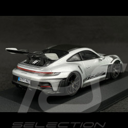 Porsche 911 GT3 RS Type 992 Weissach Package 2022 Argent 1/43 Minichamps 410062106