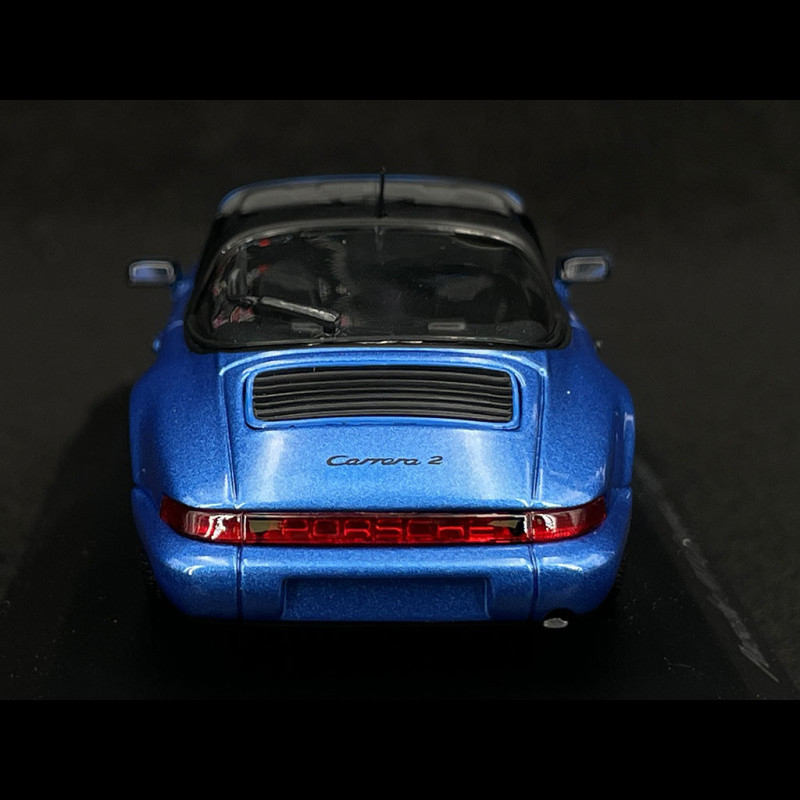 Modèle Réduit Porsche 911 (964) Carrera 4 Targa 1991 Bleu Métallisé 1:18 Norev - Neuf