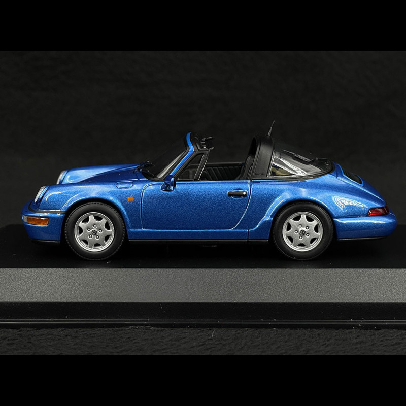 Porsche 911 Carrera 2 Targa Type 964 1991 Metallic Blue 1/43 