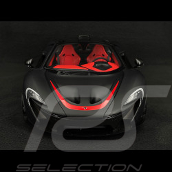 McLaren P1 2013 Mattschwarz / Rot 1/12 Autoart 12241