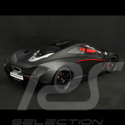 McLaren P1 2013 Mattschwarz / Rot 1/12 Autoart 12241