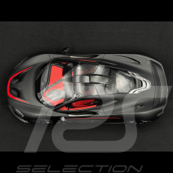 McLaren P1 2013 Mattschwarz / Rot 1/12 Autoart 12241