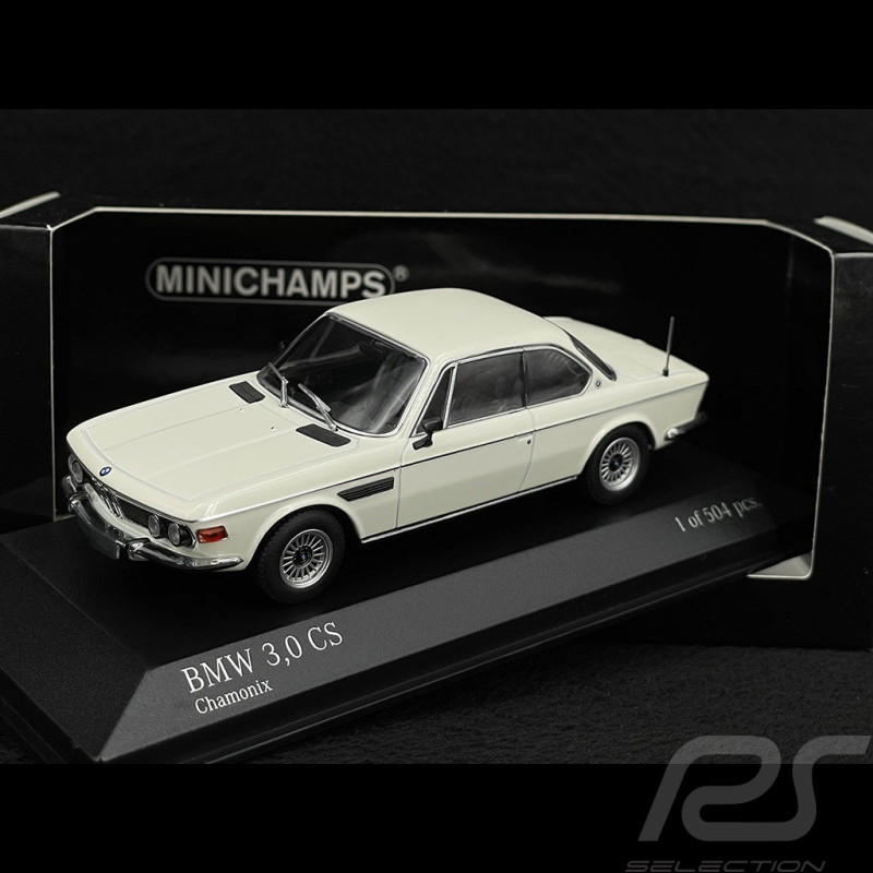 BMW 3.0 CS 1968 weiß 1/43 Minichamps 410029025