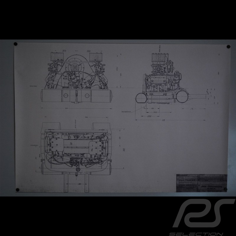  Porsche Moteur 356 1962