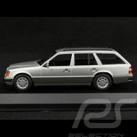 Mercedes-Benz 300 TE S124 1990 Silver Grey Metallic 1/43 Minichamps 940037014