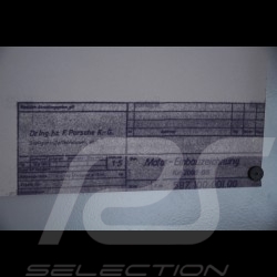 Reproduction Blueprint moteur Porsche 356 