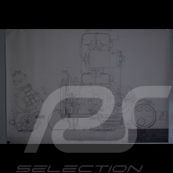 Porsche Moteur 356 1953