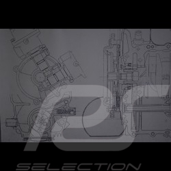 Porsche Moteur 356 1953