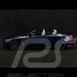 BMW M4 Cabriolet 2020 Metallic Blue 1/18 Minichamps 110021031