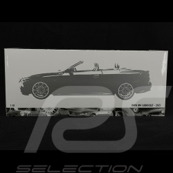 BMW M4 Cabriolet 2020 Gris Métallique 1/18 Minichamps 110021032