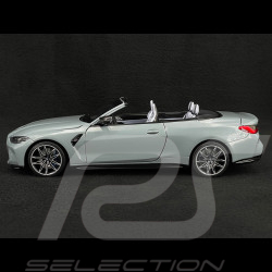 BMW M4 Cabriolet 2020 Gris Métallique 1/18 Minichamps 110021032