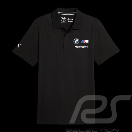 BMW polo shirt Motorsport M Essential Puma Black 621312-01 - men
