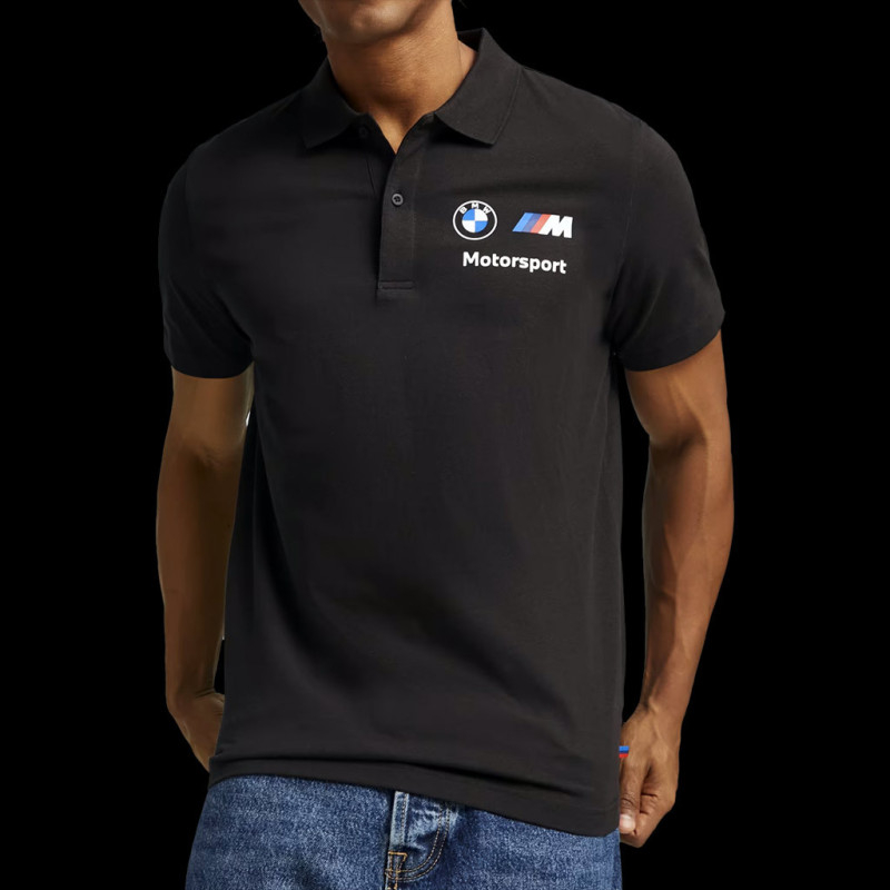 BMW Poloshirt Motorsport M Essential Puma Schwarz 621312-01 - Herren 
