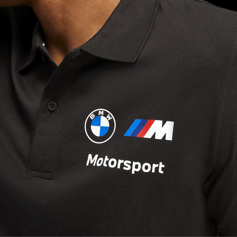 BMW Poloshirt Motorsport M Essential Puma Schwarz 621312-01 - Herren 