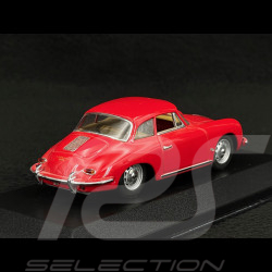 Porsche 356 B Hardtop-Coupé 1961 red 1/43 Minichamps 400064320