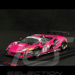 Ferrari 488 GT3 Iron Dames n° 83 Vainqueur 24h Spa 2022 1/43 Looksmart LSRC152