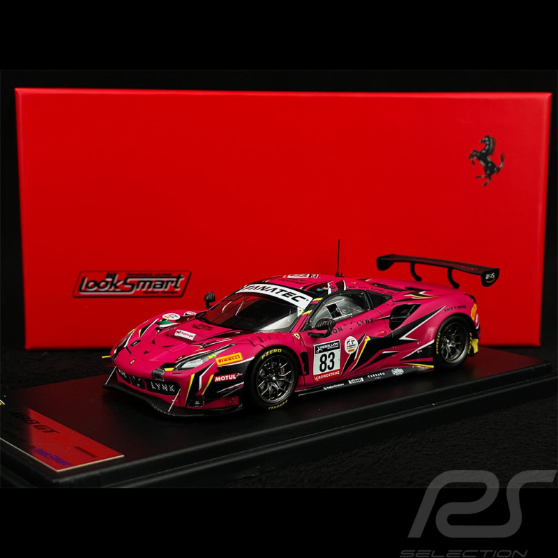 Ferrari 488 GT3 Iron Dames n° 83 Sieger 24h Spa 2022 1/43 Looksmart LSRC152