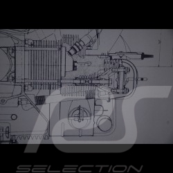 Porsche Moteur 356 1953