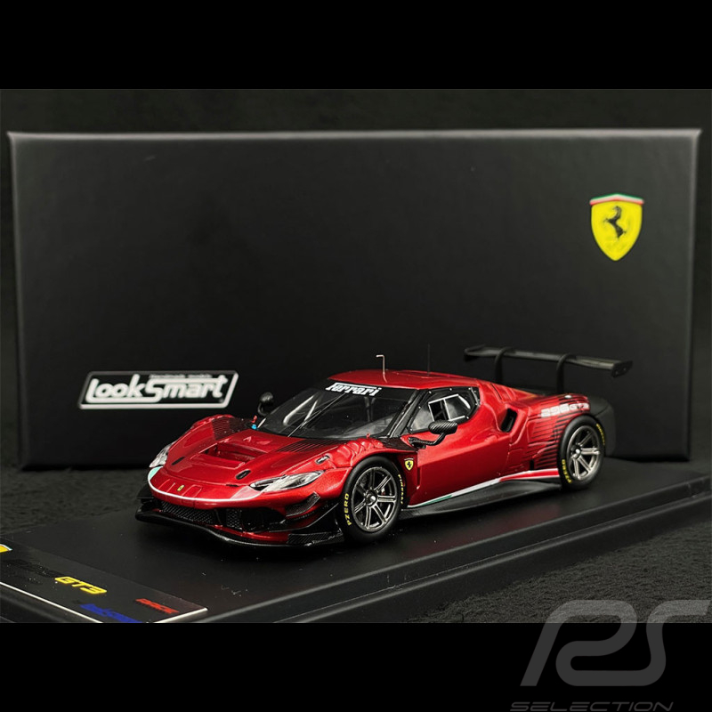 Ferrari 296 GT3 Presentation 2022 Red 1/43 Looksmart LSRC160