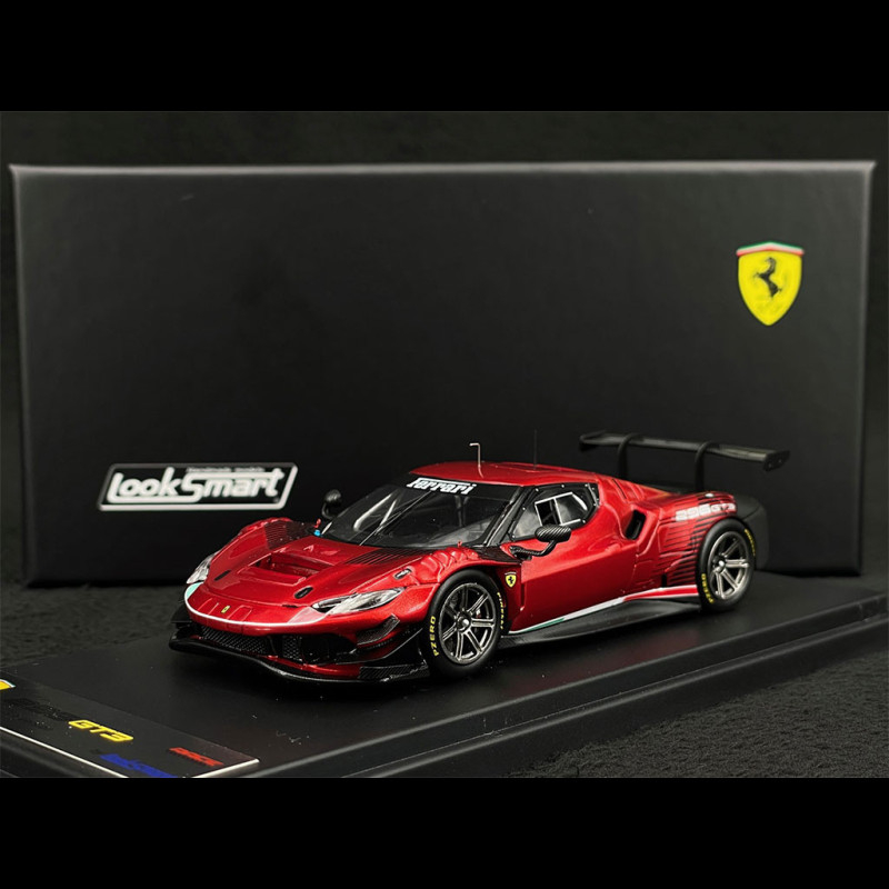 Ferrari 296 GT3 Presentation 2022 Red 1/43 Looksmart LSRC160