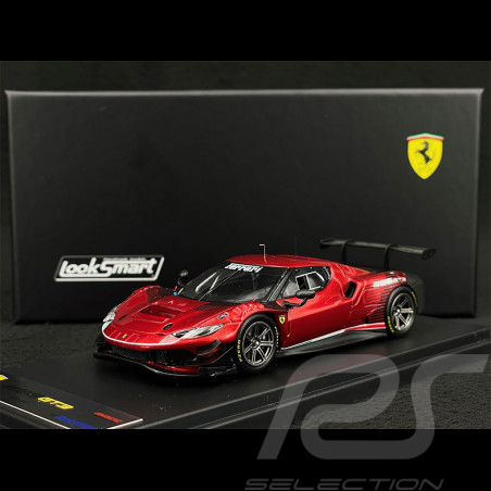 Ferrari 296 GT3 Présentation 2022 Rouge 1/43 Looksmart LSRC160