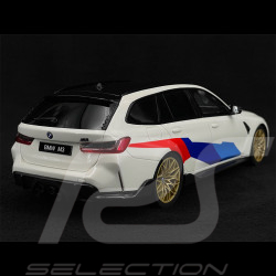 BMW M3 M-Performance Touring SW 2021 Blanc / Bleu / Rouge 1/18 Top Speed TS0490