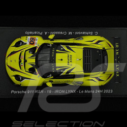 Porsche 911 RSR-19 Type 991 n° 60 24h Le Mans 2023 1/43 Spark S8763