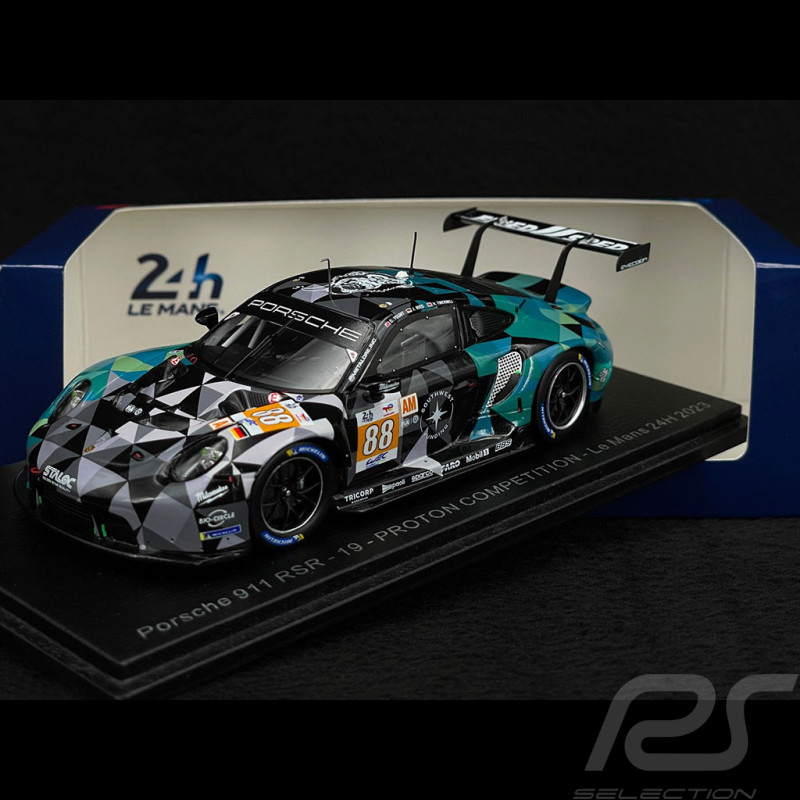 Porsche 911 RSR-19 Type 991 n° 88 24h Le Mans 2023 1/43 Spark S8768