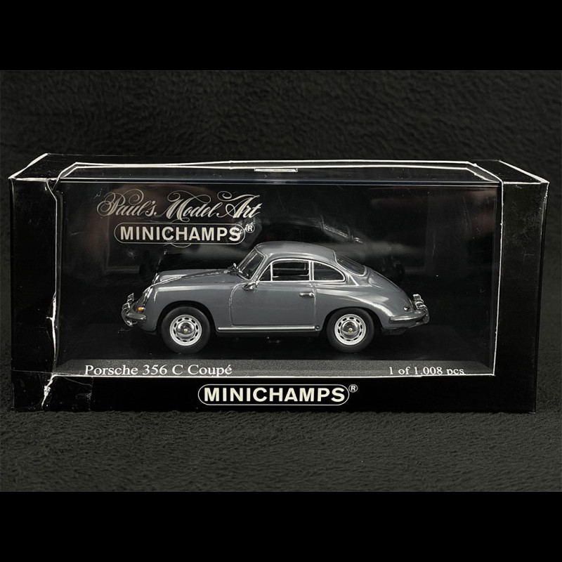 PORSCHE 356 B CABRIOLET ouvert open 1961 blanc marbré 1/18 BURAGO voiture RARE