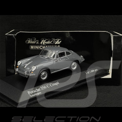 Porsche 356 C Coupe 1963 Schiefergrau 1/43 Minichamps 430062324