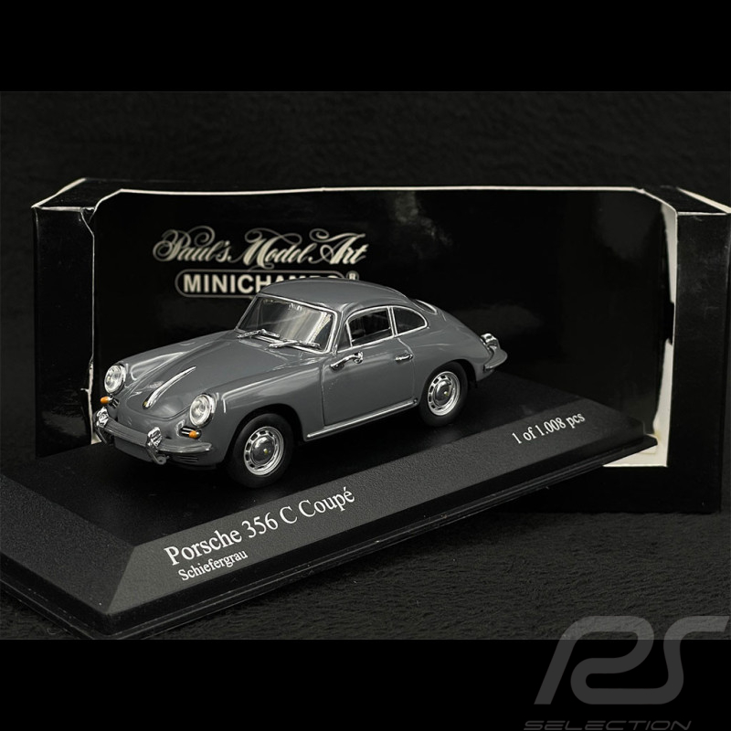 Porsche 356 C Coupe 1963 Schiefergrau 1/43 Minichamps 430062324
