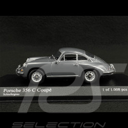 Porsche 356 C Coupe 1963 Gris Ardoise 1/43 Minichamps 430062324