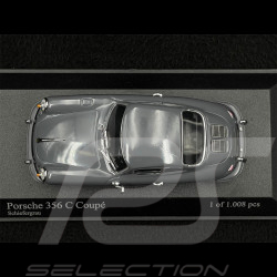 Porsche 356 C Coupe 1963 Slate Grey 1/43 Minichamps 430062324