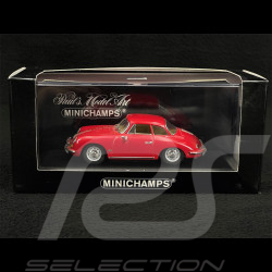 Porsche 356 B Coupe 1961 Rouge Signal 1/43 Minichamps 400064320