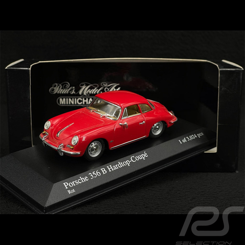 Porsche 356 B Coupe 1961 Rouge Signal 1/43 Minichamps 400064320