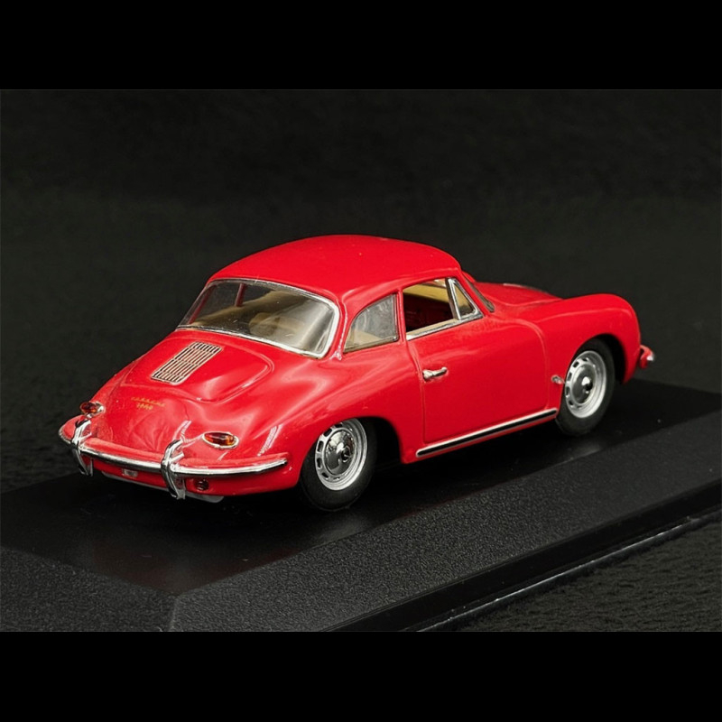 Porsche 356 B Coupe 1961 Signal Red 1/43 Minichamps 400064320