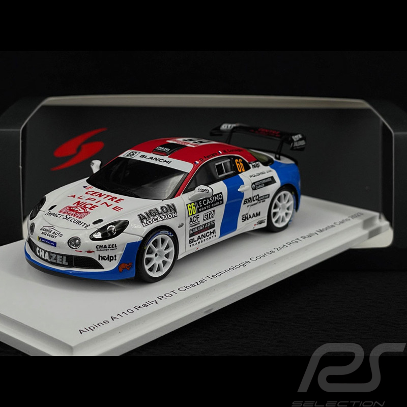 Alpine A110 Rally RGT n° 66 2. Rallye Monte Carlo 2023 1/43 Spark S6725