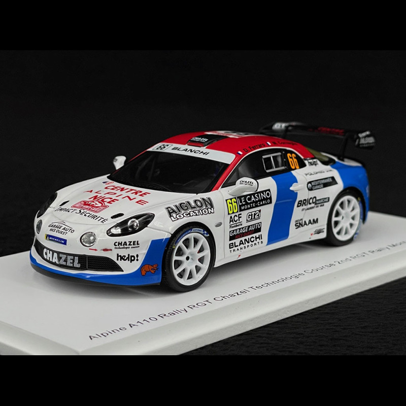 ALPINE A110 2° RGT 38° RALLYE MONTE CARLO 2023 DAVID FERRARO S6725