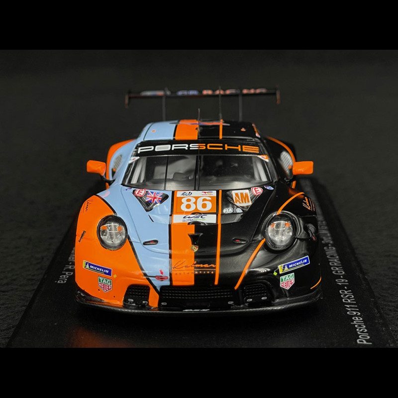 Diecast Model Cars Porsche 911 1/64 Spark RSR-19 No.86 GR Racing 24h Le Mans 2023 1 64