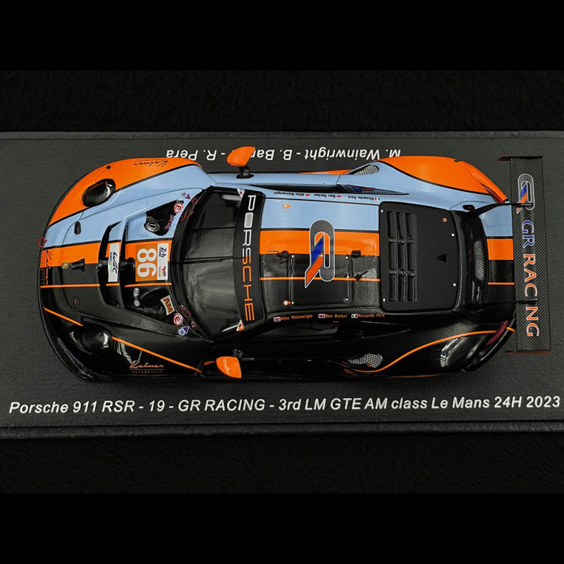 Porsche 911 RSR-19 Type 991 n° 86 3rd 24h Le Mans 2023 1/43 Spark