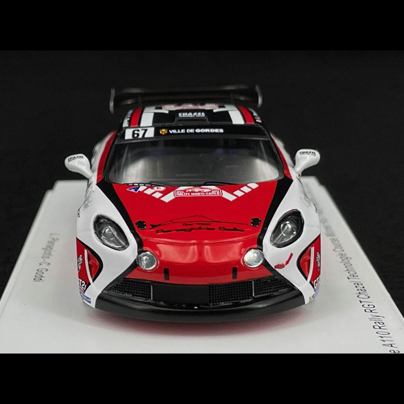 1:43 Spark S6578 Alpine A110 Rally RGT #43 Guigou rally Monte Carlo 2021