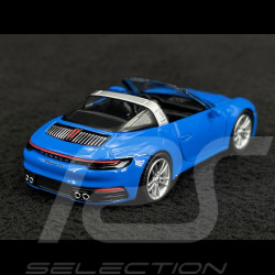Porsche 911 Targa 4S Cabriolet Type 992 2020 Sharkblau 1/64 Mini GT MGT00610-L
