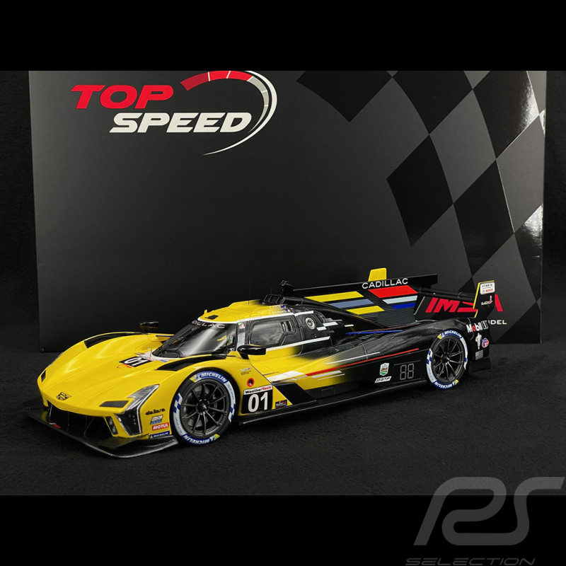 Cadillac V-Series R n° 01 3ème 24h Daytona 2023 1/18 Top Speed TS0482