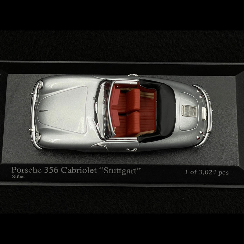 Miniature Porsche 356 1956 1/43 Minichamps 1956 A Speedster Grun - Voiture