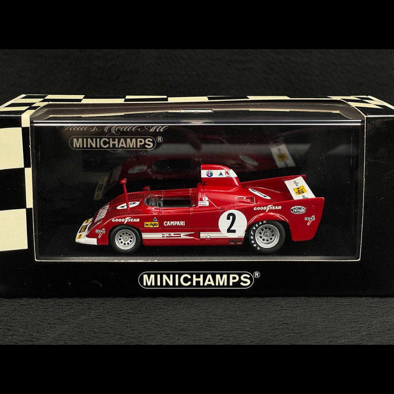 1:18 AUTOart ALFA ROMEO 33 TT 12 Nürburgring 1975 Merzario NEU NEW UK